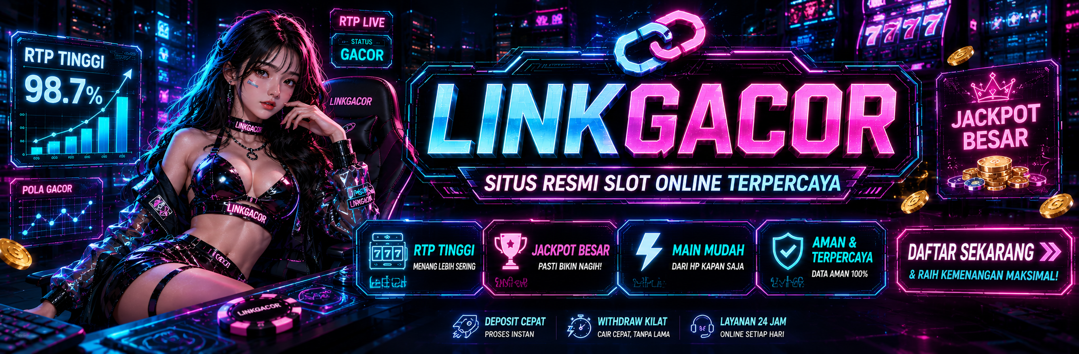 LINKGACOR — RTP tinggi, jackpot besar, situs slot online resmi